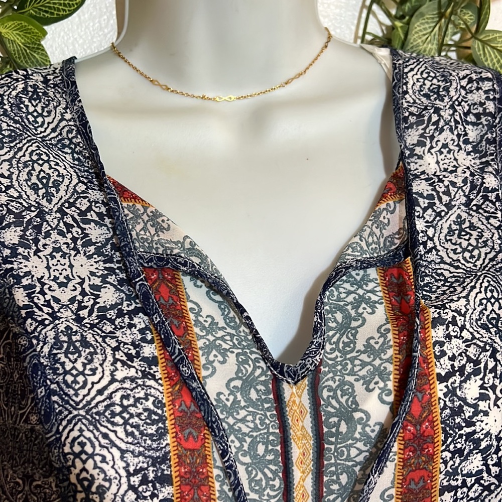 KNOX ROSE,  size small, boho tank blouse. - Picture 2 of 8